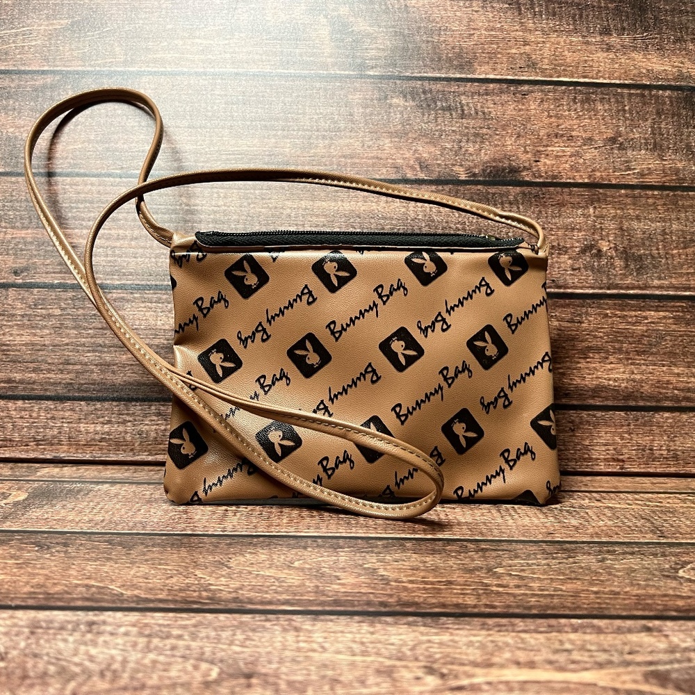 Playboy Bunny Bag mid 80’s Vintage Tip Bag Brown